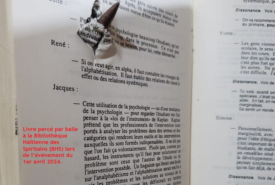 Quand le vacarme  des armes fait taire les livres !